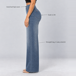Light Blue jeans, Side view